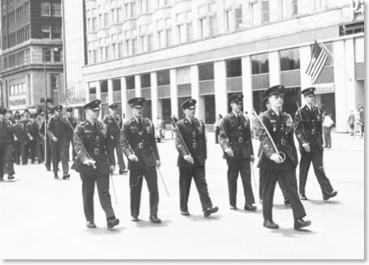 Michigan-Ave-ROTC-Parade-1961